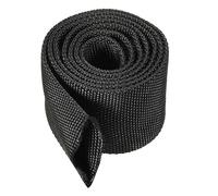 PATIKIL 31 mm ID x 1 mètre Nylon Protection Tuyau Manchon, Câble Couvercle Gaine Protection pour Soudage Tig Torche Hydraulique Tuyau, Noir