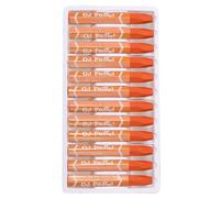PATIKIL 36Pcs Orange Oil Pastels Pastels À L'huile Douces Craies À L'huile | Vibrantes Et Crémeuses, Fournitures Artistiques Pour Peinture Dessin Mélange Graffiti Pour Artistes Débutants
