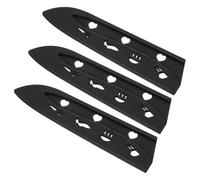 PATIKIL 3Pcs Gaine De Protection En Plastique Pour Couteau De Sécurité Pour Couteau7, Protège-Lame Universel Pour Couteau À Découper, Gaine Pour Couteau De Cuisine Et Bar, Noir