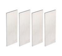PATIKIL 4 Paquets Ressort en Acier 1095 Barre Plate 4 x 1 1/2" x 1/8"