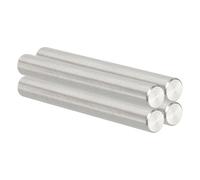 PATIKIL 4 Pcs 10mm x 90mm Goujon En Acier Inox Chevilles D'Étagère Argent | 304 Goujons En Acier Inox, Tiges De Support, Éléments De Fixation Métalliques Pour Fixation Étagères