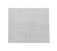 PATIKIL 4 x 4 Inch Grillage Métallique, 1 PC 304 Acier Inoxydable Tissé Filtre À Air 2mm Trou 0.5mm Fil Dia PVC Revêtu Couverture Maille Clôture Feuilles Pour Cage Jardin Fenêtre DIY, Noir