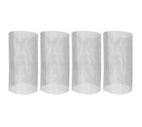 PATIKIL 40 Maille En ligne Crépine Remplacement, 2 Paire Inox Acier Filtre Tamis Accessoires pour Jardin Tuyau Eau Pompe Pression Laveuse