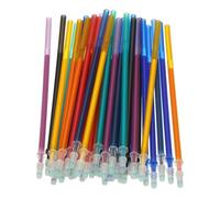 PATIKIL 40 Recharges de Stylos Gel Effaçables 0,5mm Encre Multicolore | Effaçables À La Chaleur Pour Encre Disparaissant Sur Tissu Stylo De Marquage Pour Tissu Couture