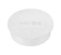 PATIKIL 45mm OD Tube Trou Bouchons, 1 Paquet Rond Poteau Clôture Tubes Insert Couverture Tube Terminal Capuchons pour Tube Ligne Protection, Couvercle De Tuyau De Ventilation, Blanc