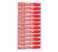 PATIKIL 48Pcs Pastels À L'huile Rouges Craies Grasses Douces Crémeux | Fournitures Artistiques, Pastels Vibrants, Pour Peinture Dessin Mélange Graffiti, Pour Artistes Débutants
