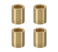 PATIKIL 4pcs Entretoises en Laiton M12 12mm ID x 18mm OD x 25mm Hauteur | Entretoise Métallique Cuivre à Vis Ronde, Rondelle Plate pour Vis Tige Filetée Écrous Boulons Gonds de Porte