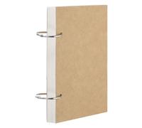 PATIKIL 5 x 7" 120GSM Cahier de Croquis à Feuilles Mobiles, 150 Pages 75 Feuilles Carnet de Croquis en Spirale Épais Rechargeable, pour Dessin, Peinture, Journal d'Art