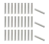 PATIKIL 50 Pcs Goupille Fendue 3/32" x 5/8" 2.7mm x 16mm Argenté | Goupilles Élastiques Fendues Chevilles À Ressort Pour Amélioration De L'Habitat Réparation De Machines, 304 Acier Inox