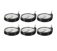 PATIKIL 6 Pcs Super Condensateurs 5.5V, 1.5F Condensateur Bouton Forme H Haute puissance Faible Resistance Haute Uniformite Pour Moteur AC Ecran D'affichage, Noir