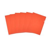 PATIKIL 6 Pochettes Plastiques Type L Format Lettre Pour dossiers Orange | Pochettes Transparentes, Pochette De Projet Pour Bureau À Domicile, Protège-Papier