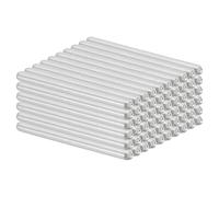 PATIKIL 60 Pcs 2mm x 30mm Goujon En Acier Inox Chevilles D'Étagère Argent | 304 Goujons En Acier Inox, Tiges De Support, Éléments De Fixation Métalliques, Pour Fixation Étagères
