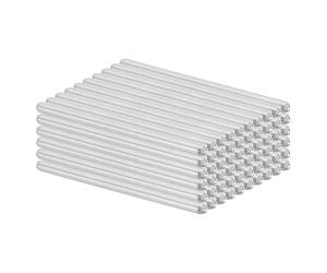 PATIKIL 60 Pcs 2mm x 40mm Goujon En Acier Inox Tiges De Support Argent | Pour Etagères Eléments De Fixation Métalliques Composant De Fixation Pour Meubles, 304 Goujons En Acier Inox