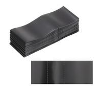PATIKIL 66x25mm Bande Perforée En PVC À Rétrécissement Thermique, 500Pcs 2 Mil Épaisseur Film De Scellage Adapté Pour 1.25"-1.5" Diamètre De Bouchon Flacons Huiles Essentielles Bocaux