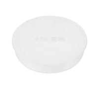 PATIKIL 70mm OD Tube Trou Bouchons Pour Tube Ligne Protection Blanc | Rond Poteau Clôture Tubes, Insert Couverture Tube Terminal Capuchons, Pour Couvercle De Tuyau De Ventilation