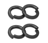 PATIKIL 80 Pièces Rondelle Grower Pour Vis Boulons Noir | M12 Rondelle Élastique Rondelle À Ressort En Acier Kit Assortiment
