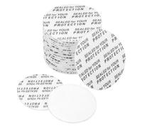 PATIKIL 80Pcs 28mm/1.1" Joint En Mousse Pour Couvercle Ronds Adhésifs PS