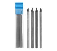 PATIKIL 8Pcs Mines De Crayon De Charpentier 5.6mm 4B Mines Solides Noir