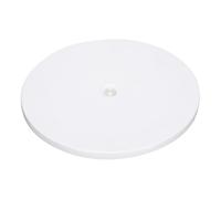 PATIKIL 9 Pouce Lourd Rotatif Pivotant Support 360° Rotation Blanc | avec Acier Bille Roulements, Plateau Tournant Paresseux Susan Base pour Grand Écran TV Ordinateurs Moniteurs