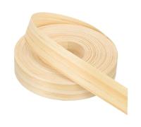 PATIKIL Bande de Chant 15m x 25mm, Bande Bordure Meuble Masquage de Bois Préencollé, Placage Contreplaqué Flexible Thermofusible pour Restauration Bords Meuble Étagère Panneaux, Pin