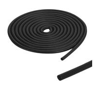 PATIKIL Bande D'Étanchéité En Mousse De Caoutchouc, 0.24" 15Ft Bande D'Étanchéité EPDM Pour Joints Et Fissures, Remplissage De Fissures, Joint DIY, Noir