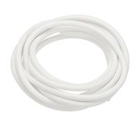 PATIKIL Bande d'étanchéité mousse silicone 3 M 9,8 pi 6,5 mm 0,26 po blanc | Dia Backer Rod Round Haute densité Solide Éponge caoutchouc mousse Corde d'étanchéité pour blocage fissures