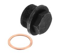 PATIKIL Bouchon De Tuyau Métrique M42 X 2mm, Tête Hexagonale Externe Bride Filetage Mâle Adaptateur De Raccordement De Tuyau Avec Joint En Cuivre Pour Sceller L'huile Le Gaz L'eau