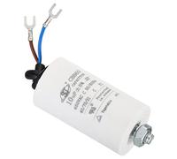 PATIKIL Cbb60 10Uf Condensateur Démarrage Ac 450V 2 Fil 50/60Hz Vis 65x35mm | Cylindre Fond Condensateur de Marche du Moteur, pour Machine à Laver, Moteur de Pompe à Eau Étoile