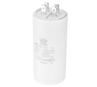 PATIKIL CBB60 40uF Condensateur de Démarrage, AC 450V 4 Broches 50/60Hz Double Insertion Cylindre Fond pour Climatisation, Pompe à Eau, Moteur de Ventilateur Étoile 96 x 45mm
