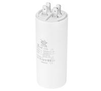 PATIKIL CBB60 Condensateur de fonctionnement 25 uf, AC 450 V 4 broches 50/60 Hz double insert pour climatisation, pompe à eau, moteur de ventilateur, étoile 96 x 40 mm