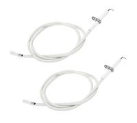 PATIKIL Céramique Étincelle Électrode Allumeur avec Fil Plombique Remplacement pour Bbq Grill et Gaz Grill Modèles