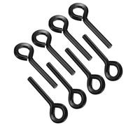 PATIKIL Clé Hexagonale 7/32 De Pouce, 8 Pcs Clé Hexagonale Standard Ronde Pour Dispositif De Sortie À Barre Poussée, Noire