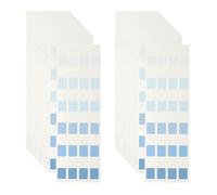 PATIKIL Clear Index Sticky Tabs, 480 Pcs Small Transparent Sticky Notes Bookmarks Planner Stickers Page Tabs Pour Office Notebooks File Folder Ledger Book, Gradient Blue