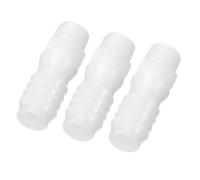 PATIKIL Connecteur mâle 1/2" Barb x 1/4" G, 3 pièces Raccord de Tuyau en Plastique Raccord de Tuyau Industriel pour connecter l'eau Liquide à l'air et au Carburant