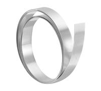 PATIKIL Feuillard en Aluminium 10 mm x 1 M pour Toitures pour Bricolage | 1 Rouleau de Feuillard en Aluminium, Gouttières Portes Fenêtres, pour Réparation de Machines