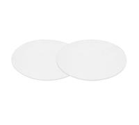 PATIKIL Feuille Ronde Solide En Caoutchouc De Silicone, 2 Pcs 110mm OD x 1mm Epais Rond Joint D'étanchéité En Silicone coussins Pare-Chocs Pour anti-Vibration Glissement Joint, Translucide