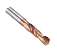 PATIKIL Foret carbure 10mm pour métal dur inox 130° | Forets hélicoïdaux à tige droite pour percer des alliages en alliage d'acier inoxydable et de titane