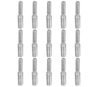 PATIKIL Goujon Fileté Double Extrémité M6x20 à M8x20, 41mm Long, 15 Pcs Adaptateur Réducteur de Filetage Boulons de Tige en Acier Inoxydable 304, Destiné à La Quincaillerie de Meubles