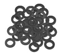 PATIKIL Joint Plat En Caoutchouc M14, Lot De 100, Diamètre Intérieur 14mm, Diamètre Extérieur 24mm, Épaisseur 3mm, Joint D'étanchéité Espaceur Pour Robinet Tuyau Raccord Boulon, Noir
