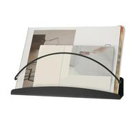PATIKIL Lot de 1 porte-documents magnétique en acier sans perçage pour magazines, dossiers, courrier pour classeurs, réfrigérateur, tableau blanc, noir