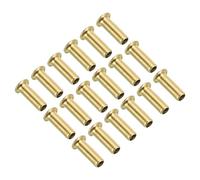 PATIKIL Lot De 18 4mm ID 6mm OD Insert De Compression En Laiton