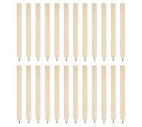 PATIKIL Lot de 24 Demi-Crayons en Vrac Crayons en Bois Hexagonaux Courts | Pré-Taillés, Mini Crayon Graphite HB pour Fournitures de Bureau de Classe