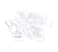 PATIKIL Lot de 48 3.2ml Godets D'Aquarelle Godets Vides en Plastique | Pour Aquarelle Huiles et Peinture Acrylique, Boîtier de Voyage, Palettes Transparente