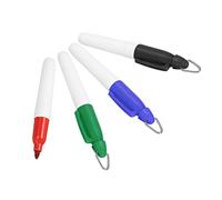 PATIKIL Lot de 5 Mini Marqueurs Permanents Vert Pink Bleu Violet Rouge