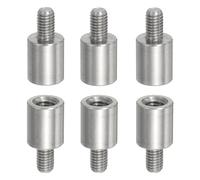 PATIKIL Lot de 6 vis d'écartement M5 x 8 mm mâle vers M6 x 12 mm femelle en acier inoxydable 304 réducteur de filetage rond pour carte mère PCB