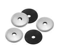 PATIKIL M5.5x25mm Aluminium EPDM Rondelles d'Étanchéité en Caoutchouc Néoprène à Étanchéité Collée, 80 pièces Joint à Vis Soutenu pour Toit Des Navires de Machines (#12)