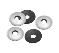 PATIKIL M8x25mm EPDM Rondelles d'Étanchéité Collées, 50 pièces Joint de Vis Soutenu Par Caoutchouc Néoprène Galvanisé pour Le Toit de Navires de Machines Industrielles à Domicile