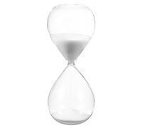 PATIKIL Minuterie À Sable 45 Minutes, Sablier Horloge De Sable Timer pour Salon Bureau À Domicile Restaurant Décoration, Blanc
