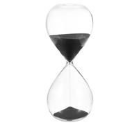PATIKIL Minuterie À Sable De 45 Minutes, Sablier Horloge À Sable Timer pour Décoration De Salon Maison Bureau Restaurant, Noir