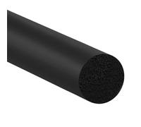 PATIKIL Mousse de Calfeutrage Diamètre de 5/8 Pouce x 32,8 Pieds Noir | pour Fissures et Joints, Bande de Remplissage pour Construction Domestique